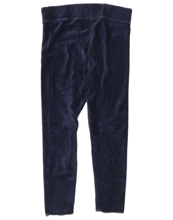 Marks & Spencer Womens Skinny Corduroy Trousers UK 10 Small W30 L23 Navy Bl