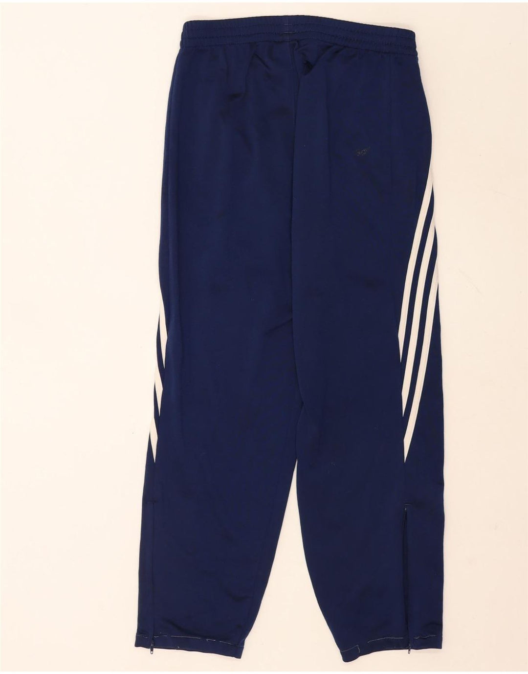 Adidas Mens Tracksuit Trousers Small Navy Blue Polyester