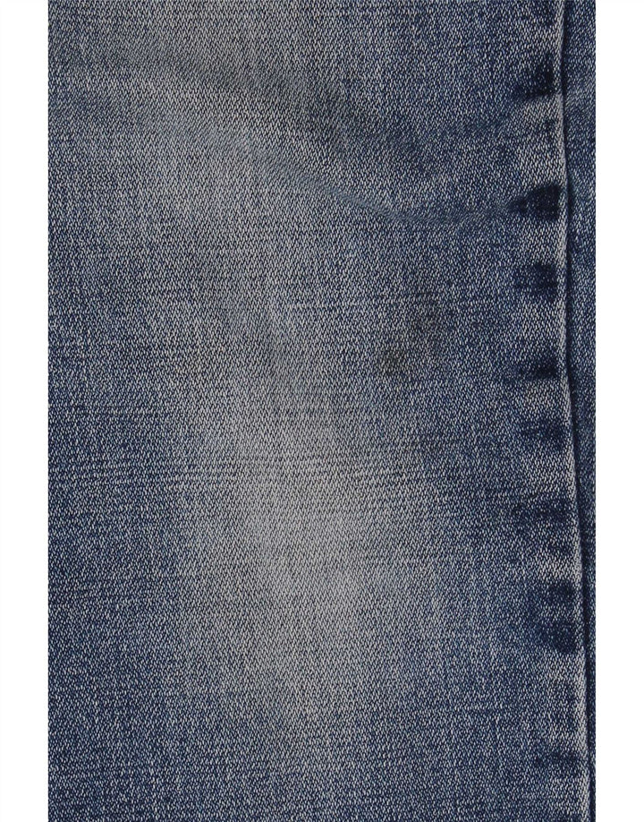 Farah Mens Straight Jeans W38 L32 Blue Cotton