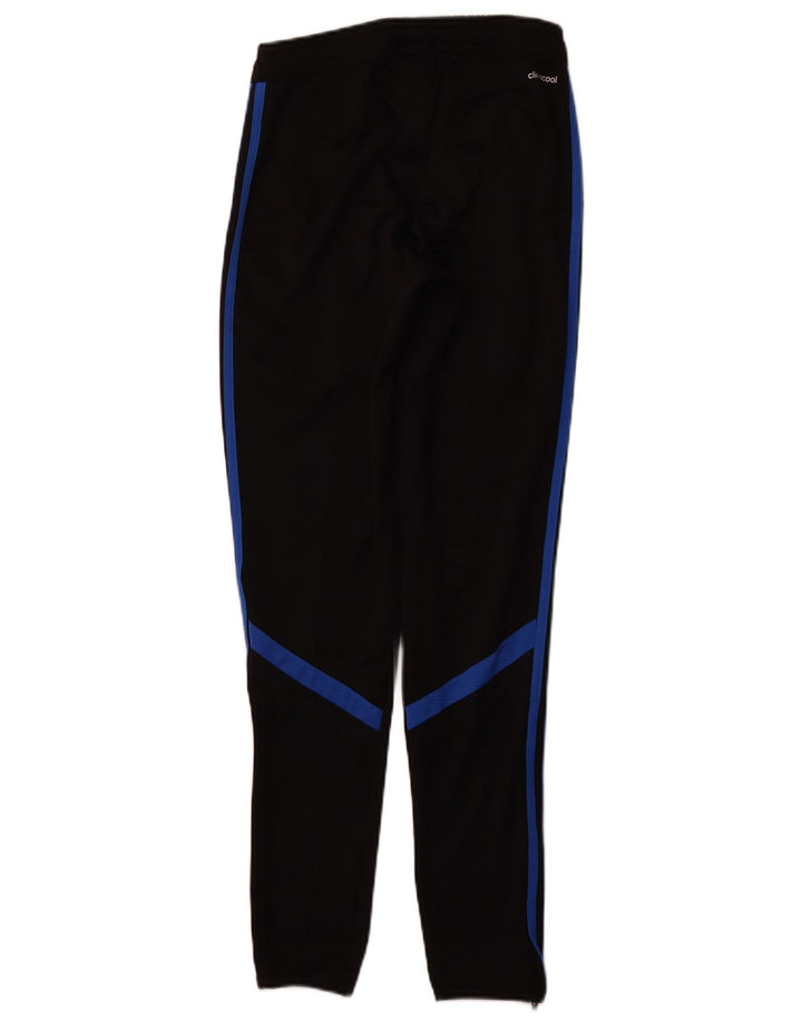 ADIDAS Womens Climacool Tracksuit Trousers UK 6 XS Black Colourblock