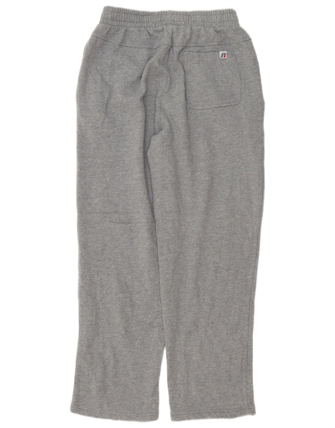 RUSSELL ATHLETIC Mens Tracksuit Trousers Medium Grey Cotton