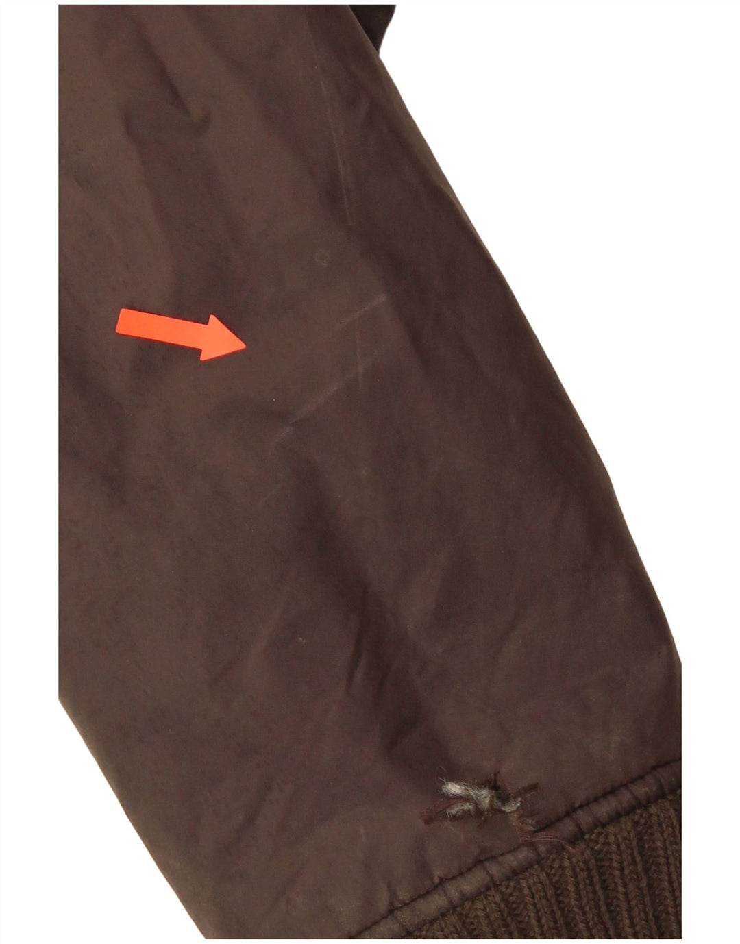 Lee Mens Bomber Jacket UK 38 Medium Brown Polyamide