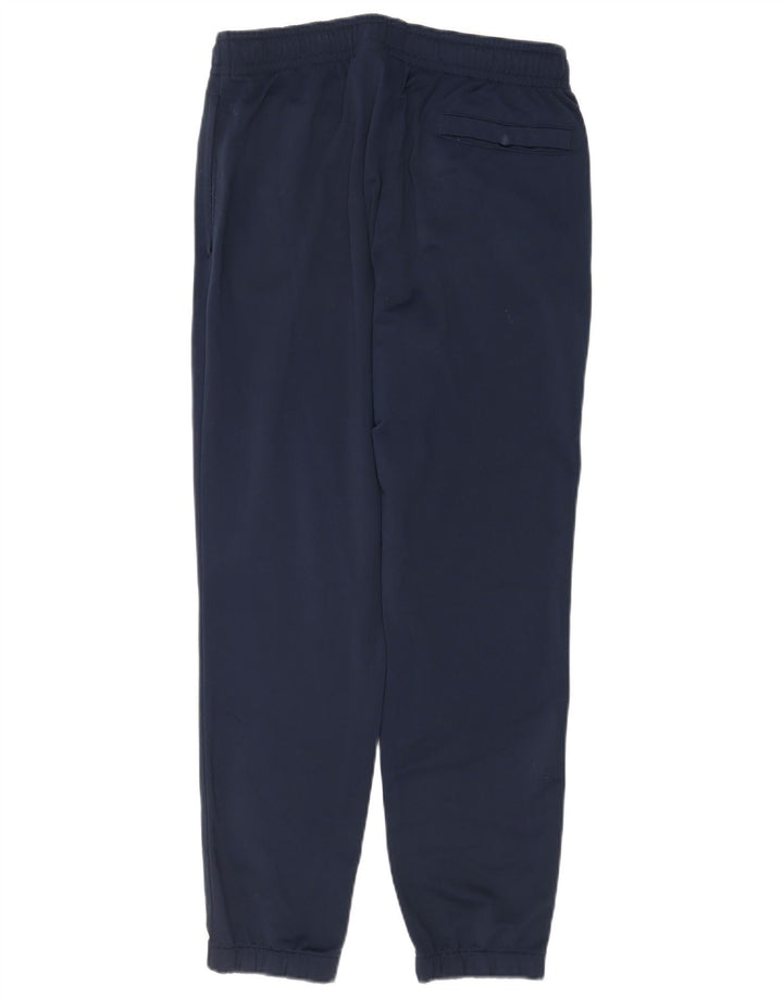 Nike Mens Tracksuit Trousers Joggers Medium Navy Blue Polyester
