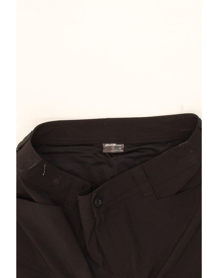 EDDIE BAUER Womens Mini Skirt US 10 Large W32 Black Polyester Vintage Eddie Bauer and Second-Hand Eddie Bauer from Messina Hembry 