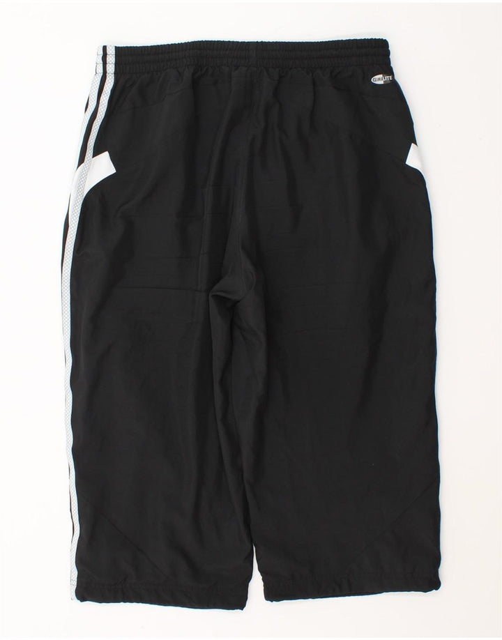 Adidas Mens Climalite Bermuda Sport Shorts Medium  Black Polyester