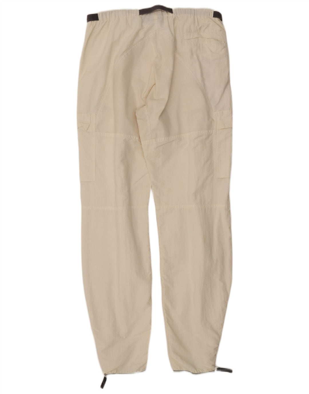 MURPHY & NYE Mens Slim Cargo Trousers Large W34 L34 White Polyamide