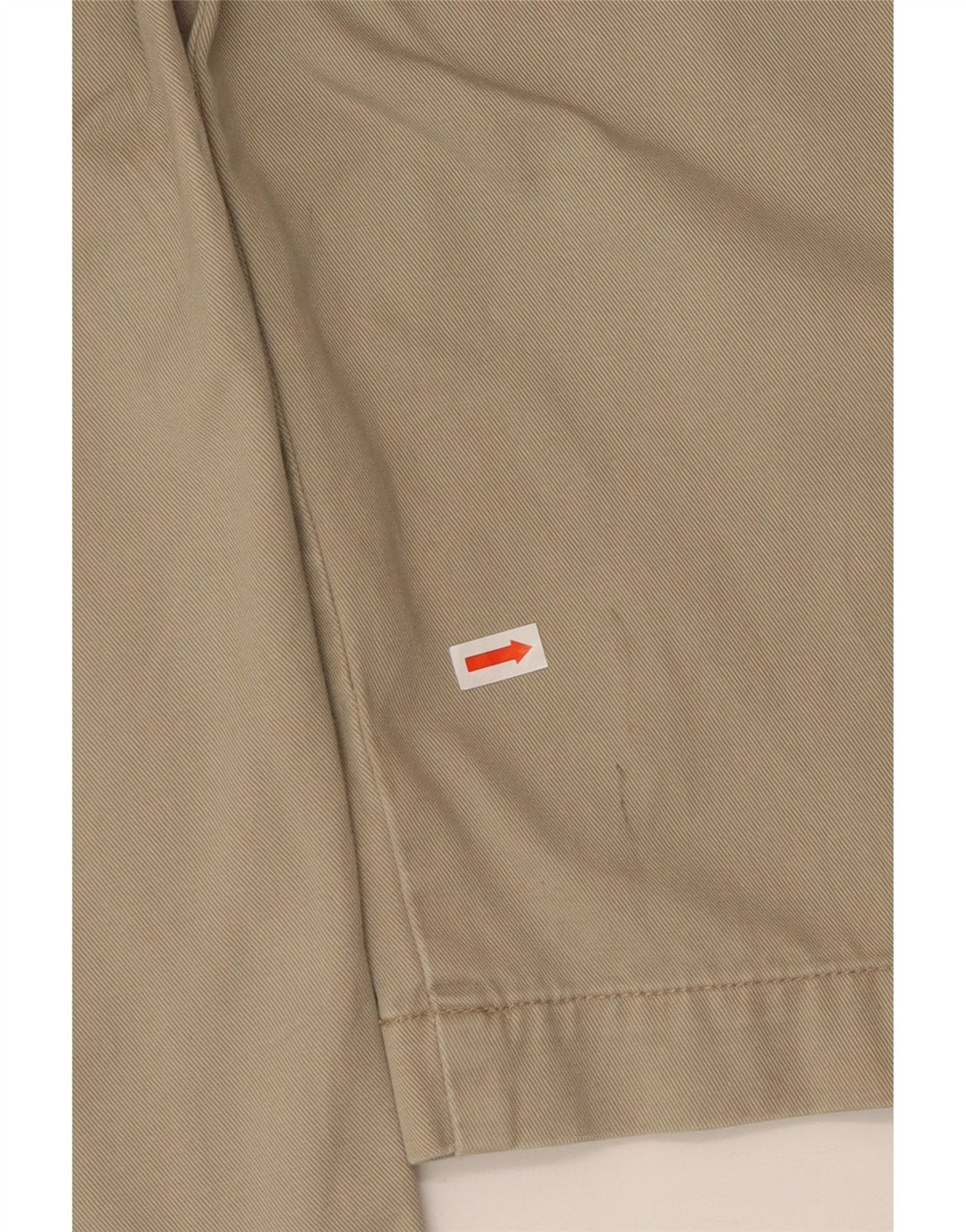 Tommy Hilfiger Mens Straight Chino Trousers W42 L32 Beige Cotton