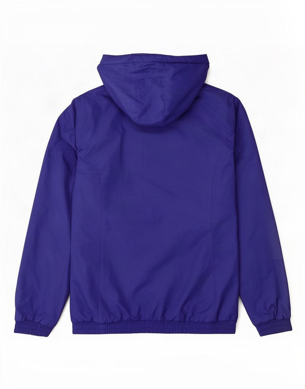 Mountain Warehouse Womens Hooded Ski Jacket UK 8 Small Blue Colourblock