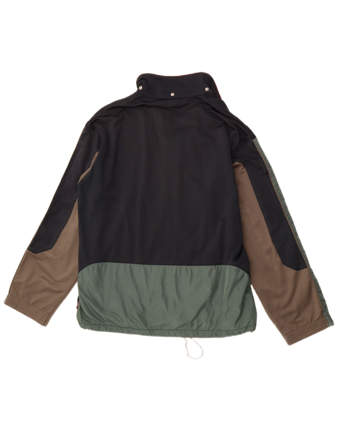 DIADORA Mens Tracksuit Top Jacket UK 42 Large Multicoloured Colourblock