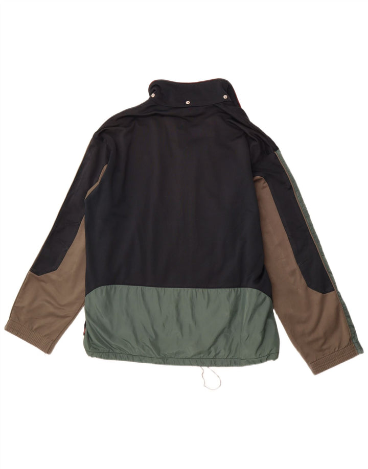 DIADORA Mens Tracksuit Top Jacket UK 42 Large Multicoloured Colourblock