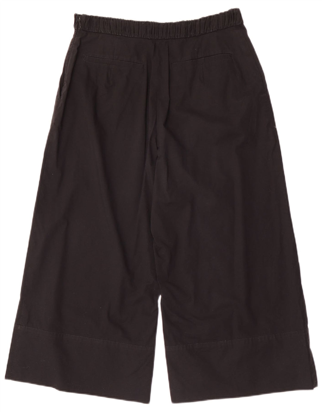 Max & Co. Womens Wide Leg Capri Trousers W30 L21 Black