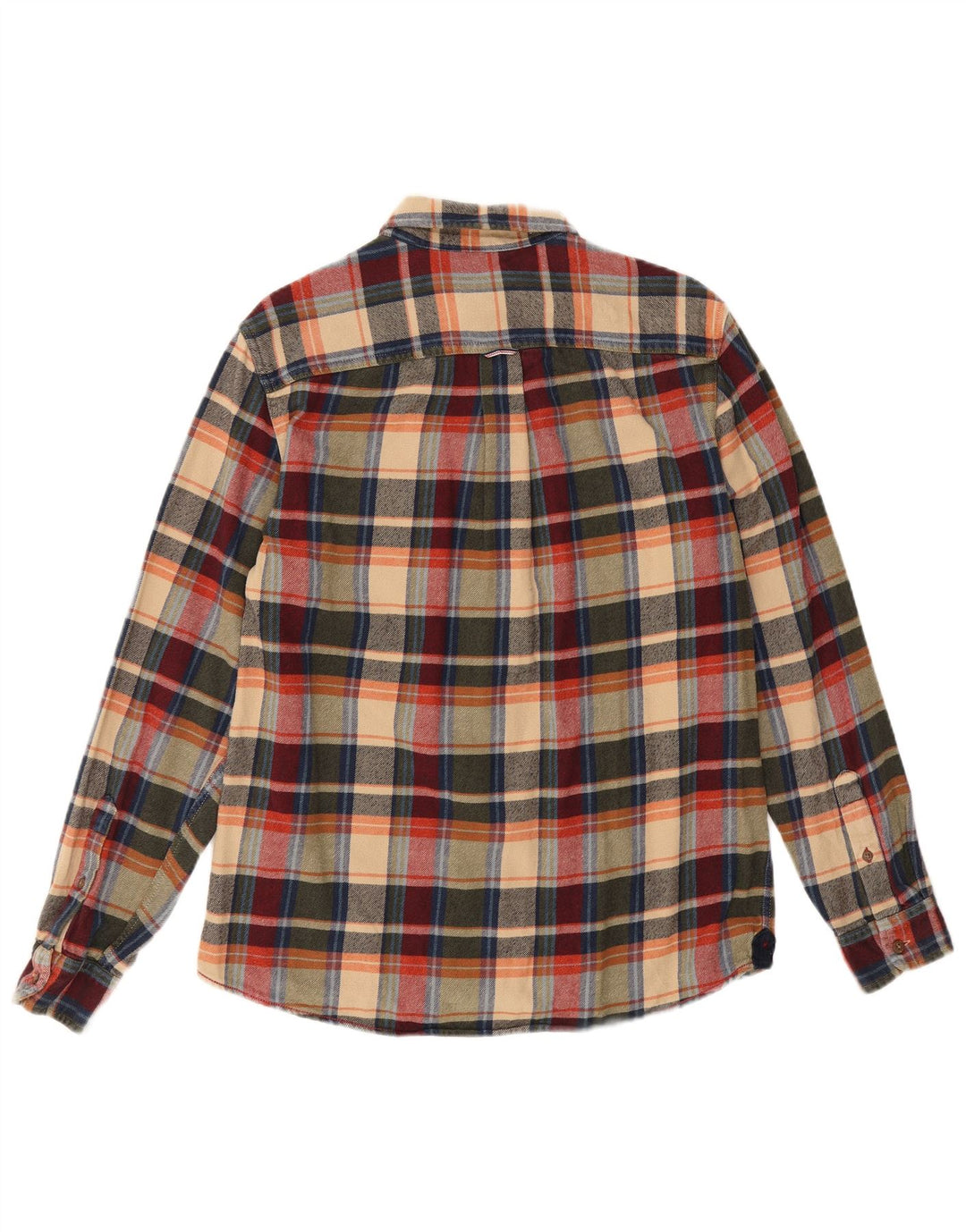 White Stuff Mens Classic Fit Flannel Shirt Medium Multicoloured Check