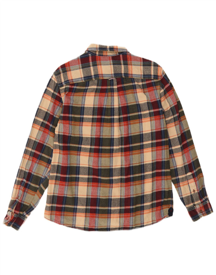 White Stuff Mens Classic Fit Flannel Shirt Medium Multicoloured Check