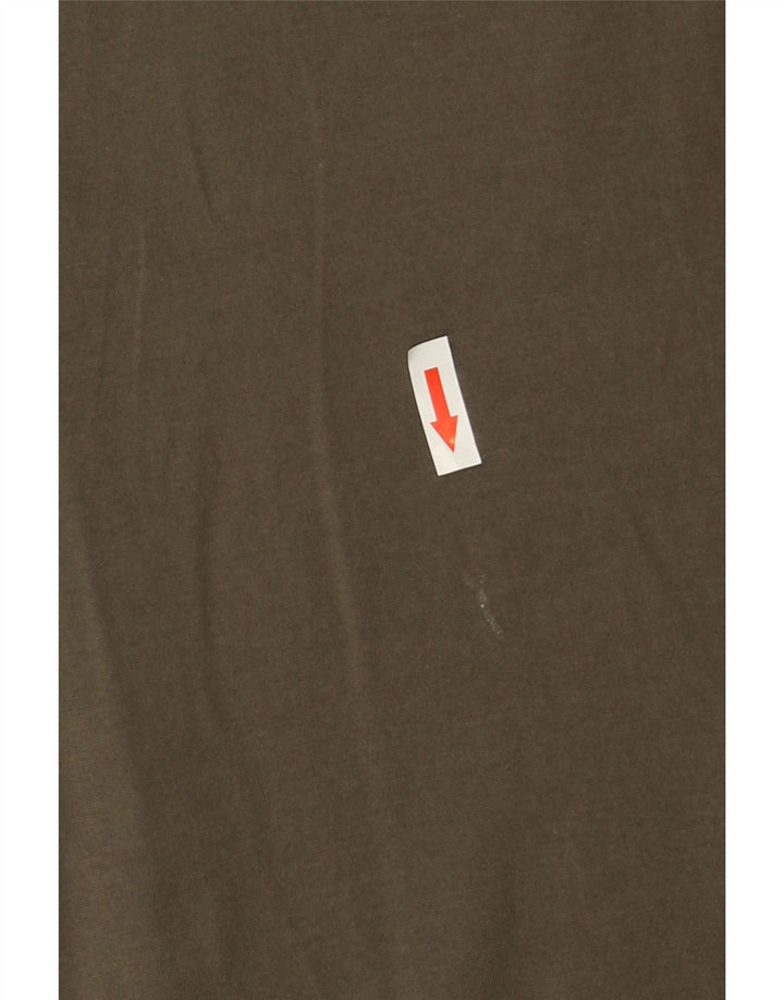Liu Jo Mens T-Shirt Top Medium Khaki