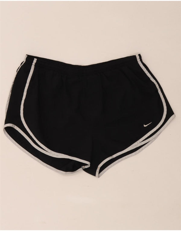 Nike Womens Sport Shorts UK 18 XL  Black Polyester