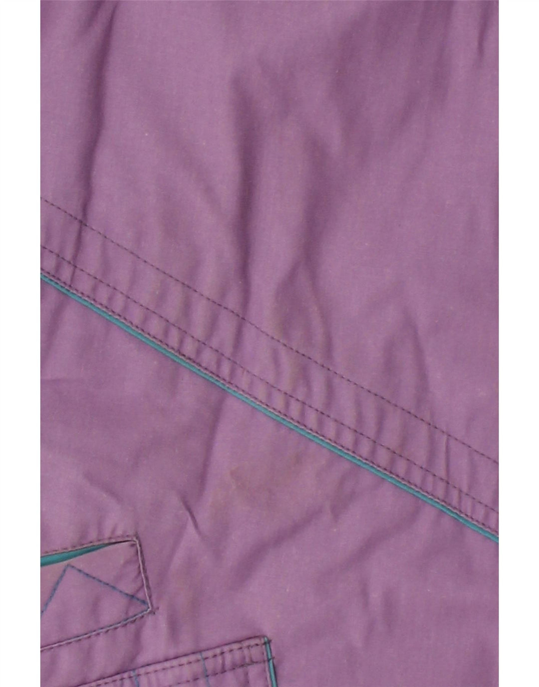 VINTAGE Womens Windbreaker Coat UK 20 2XL Purple Polyester Vintage Vintage and Second-Hand Vintage from Messina Hembry 
