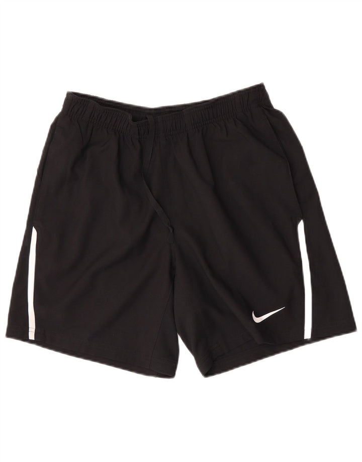 Nike Mens Dri Fit Sport Shorts Small Black Polyester