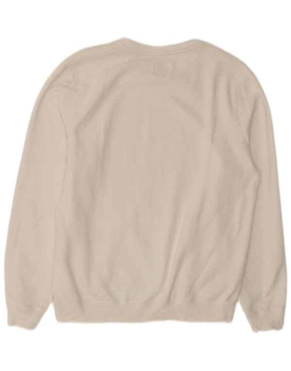 Jack Wills Mens Sweatshirt Jumper XL White Cotton