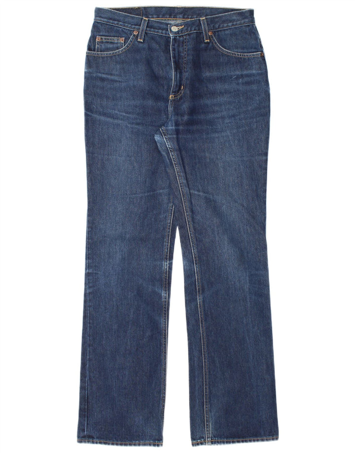 RIFLE Mens Straight Jeans W32 L32 Blue Cotton