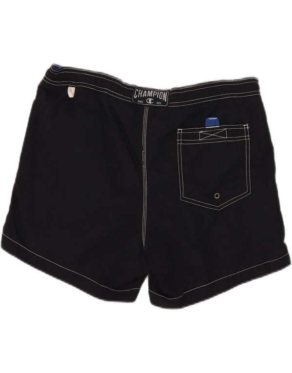 Champion Mens Swimming Shorts Medium Black