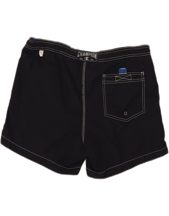 Champion Mens Swimming Shorts Medium Black