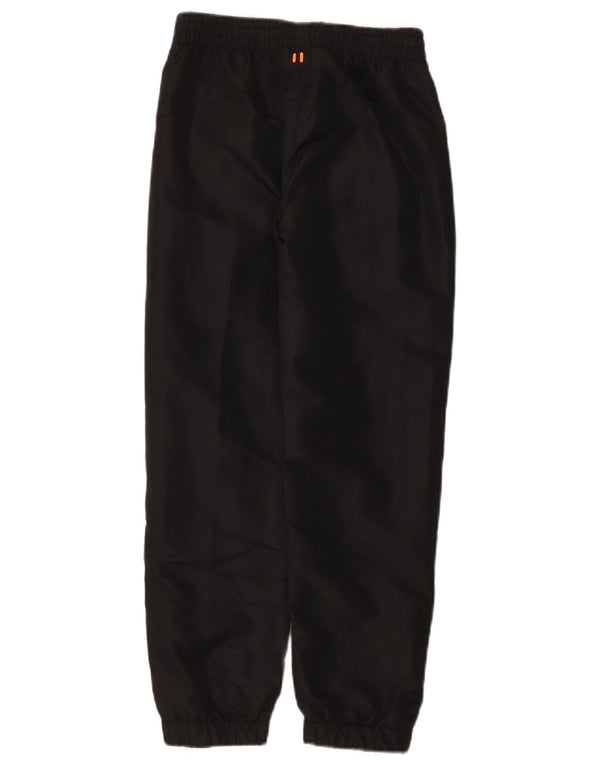Lotto Boys Graphic Tracksuit Trousers Joggers 9-10 Years Small Black