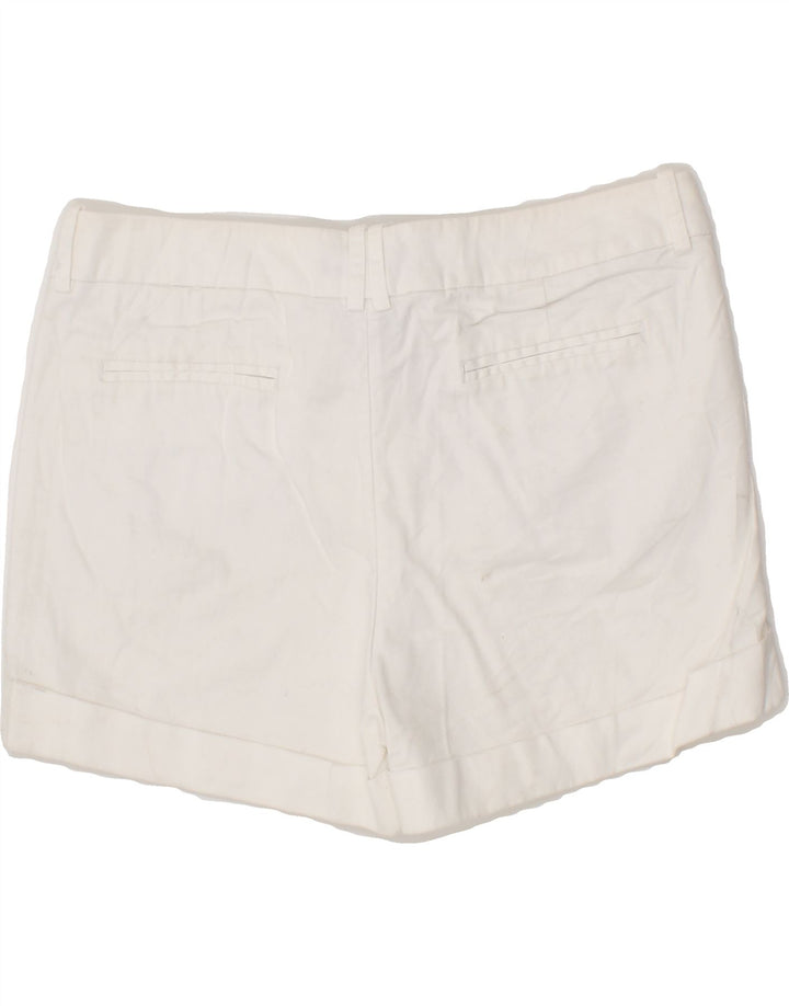 MOSSIMO Womens Denim Shorts US 6 Medium W30 White Cotton Vintage Mossimo and Second-Hand Mossimo from Messina Hembry 