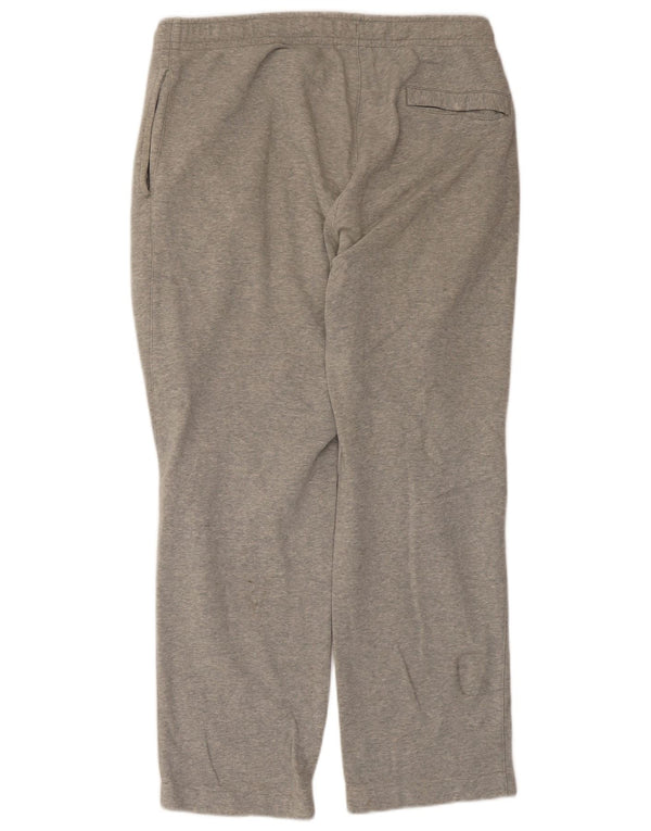 Nike Mens Tracksuit Trousers Large Grey Flecked Cotton