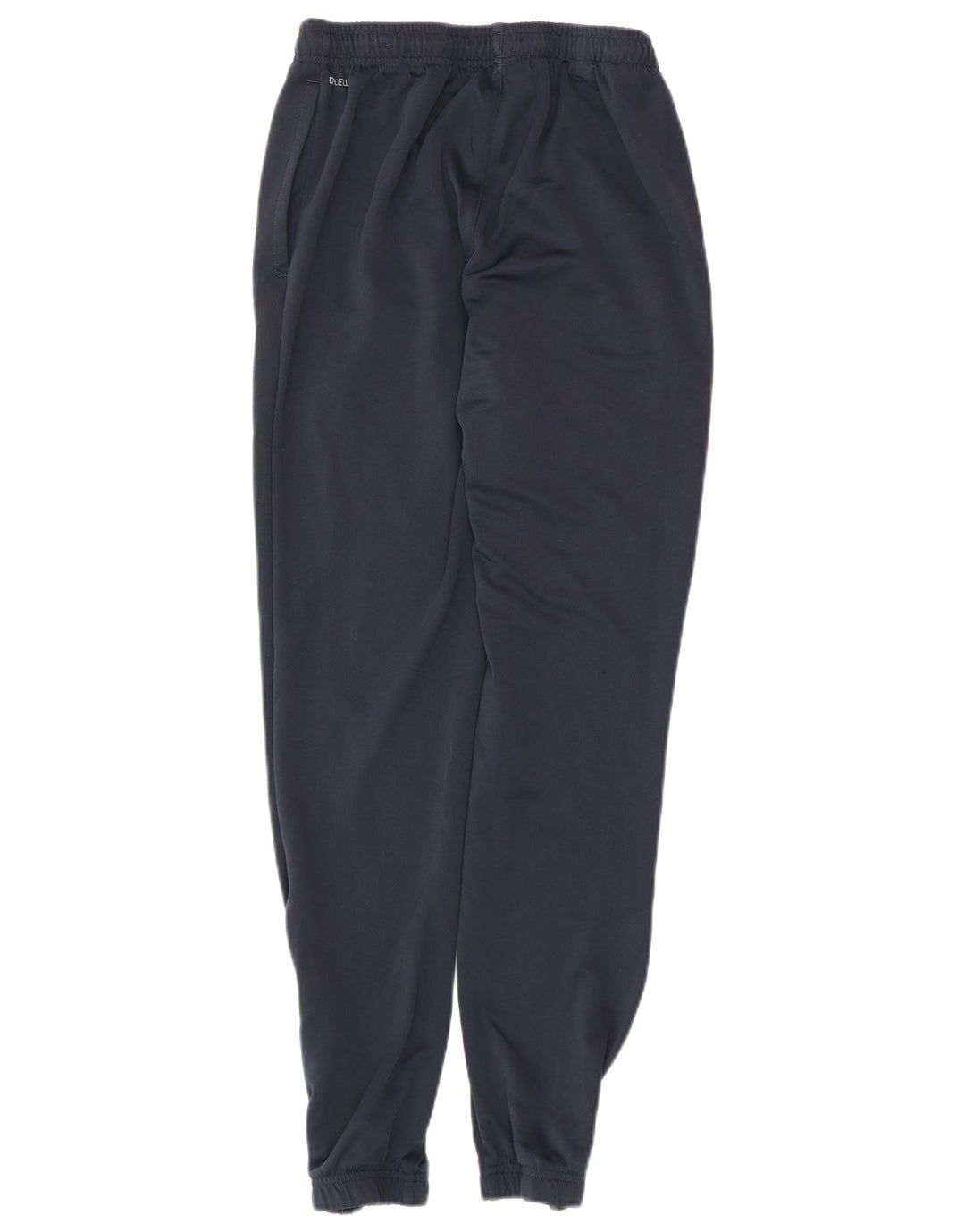 PUMA Mens Tracksuit Trousers Joggers Small Navy Blue Polyester