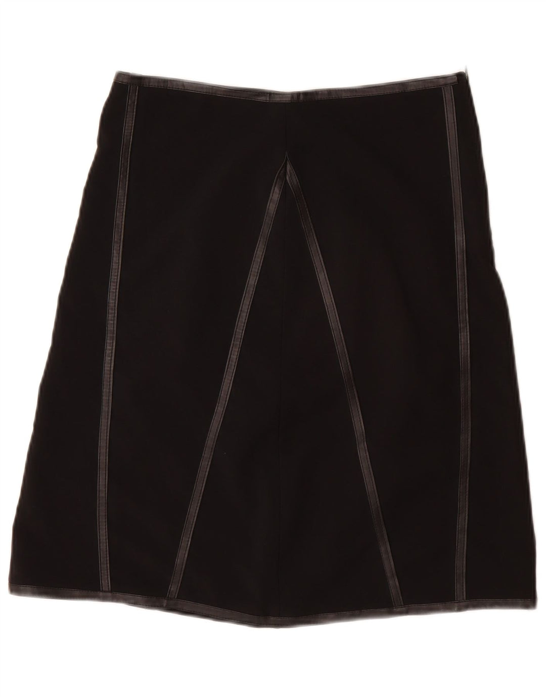 VINTAGE Womens A-Line Skirt W28 Medium  Black