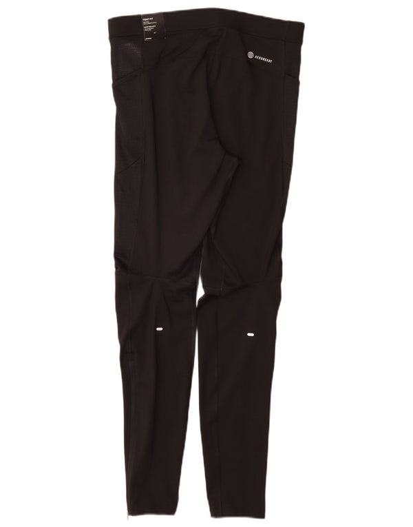 Adidas Womens Aeroready Leggings UK 12 Medium  Black Polyester