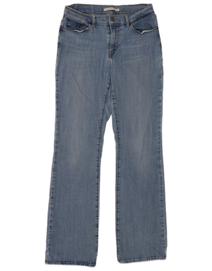 Levi's Womens Classic Bootcut Jeans W28 L32 Blue Cotton