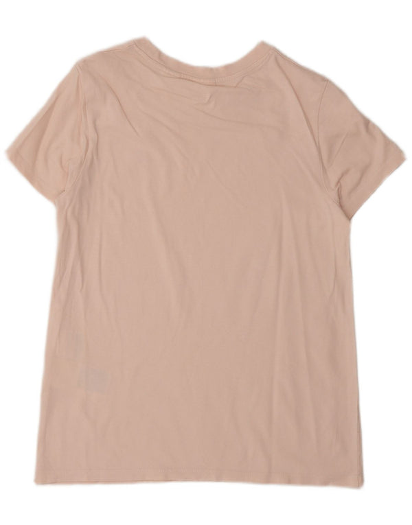 Levi's Womens T-Shirt Top UK 10 Small Pink Cotton