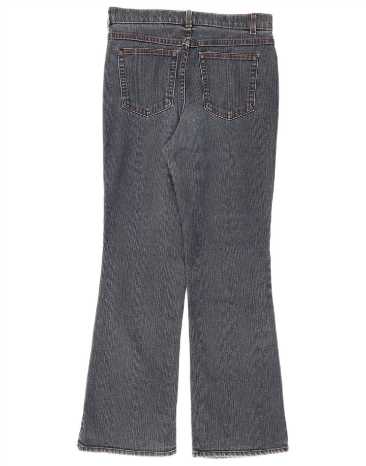 Marks & Spencer Womens Bootcut Jeans UK 12 Medium W30 L30 Blue Cotton