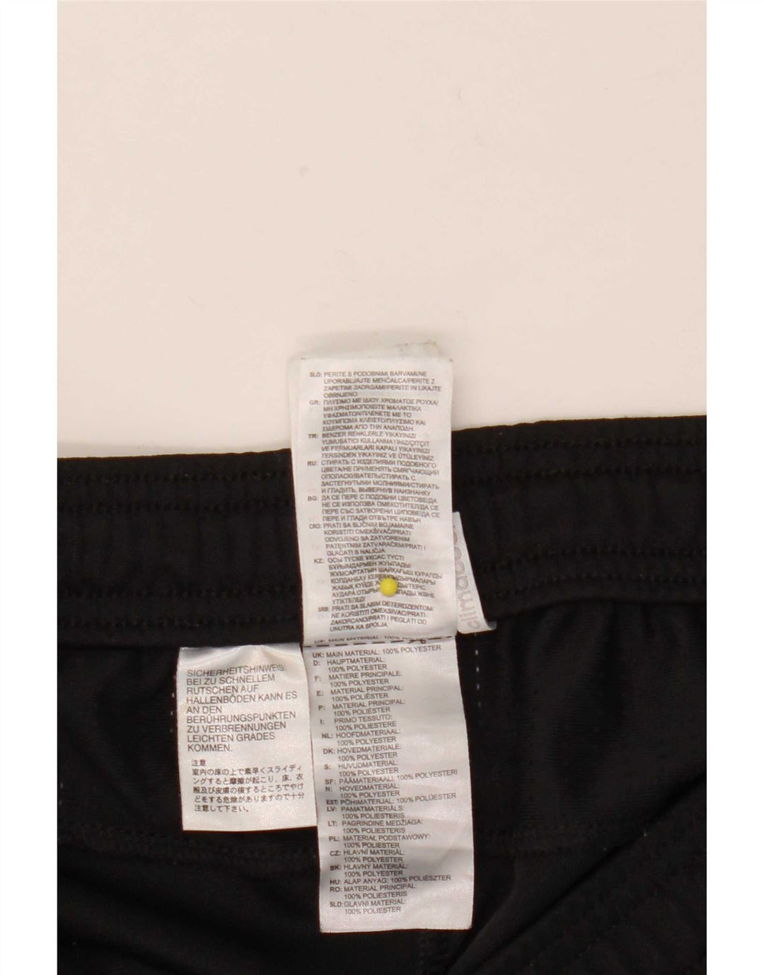 Adidas Mens Climacool Tracksuit Trousers Small Black Polyester