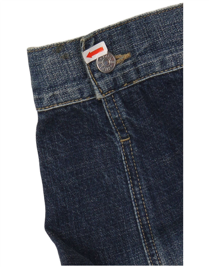 RIFLE Womens Denim Jacket UK 16 Large Blue Cotton