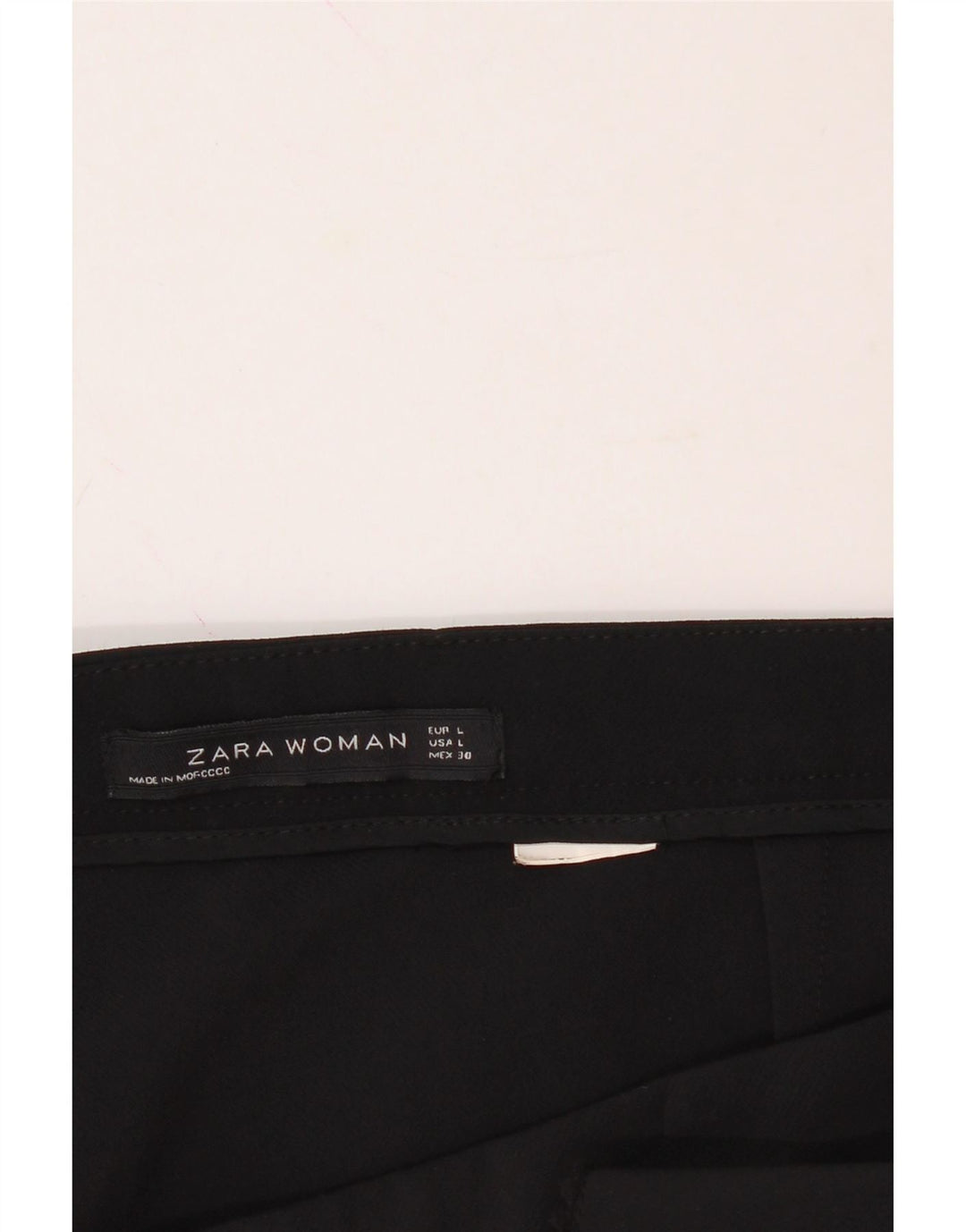 ZARA Womens Straight Skirt Large W32  Black Vintage Zara and Second-Hand Zara from Messina Hembry 