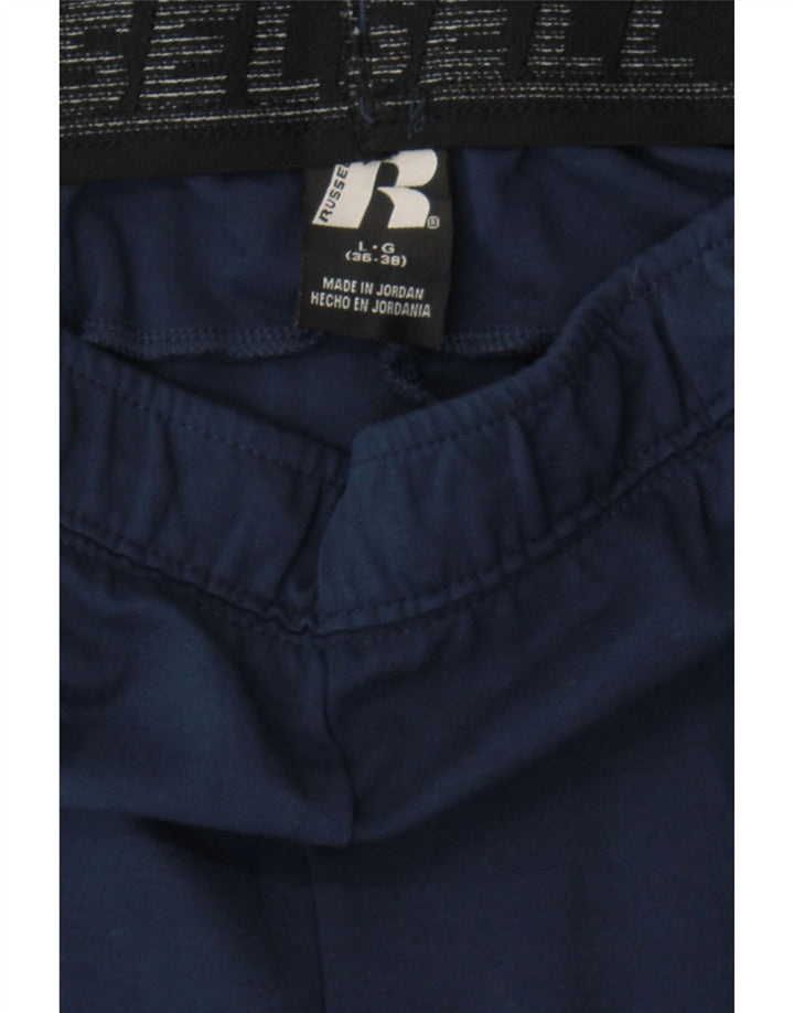 RUSSELL ATHLETIC Mens Tracksuit Trousers Large Navy Blue Vintage Russell Athletic and Second-Hand Russell Athletic from Messina Hembry 