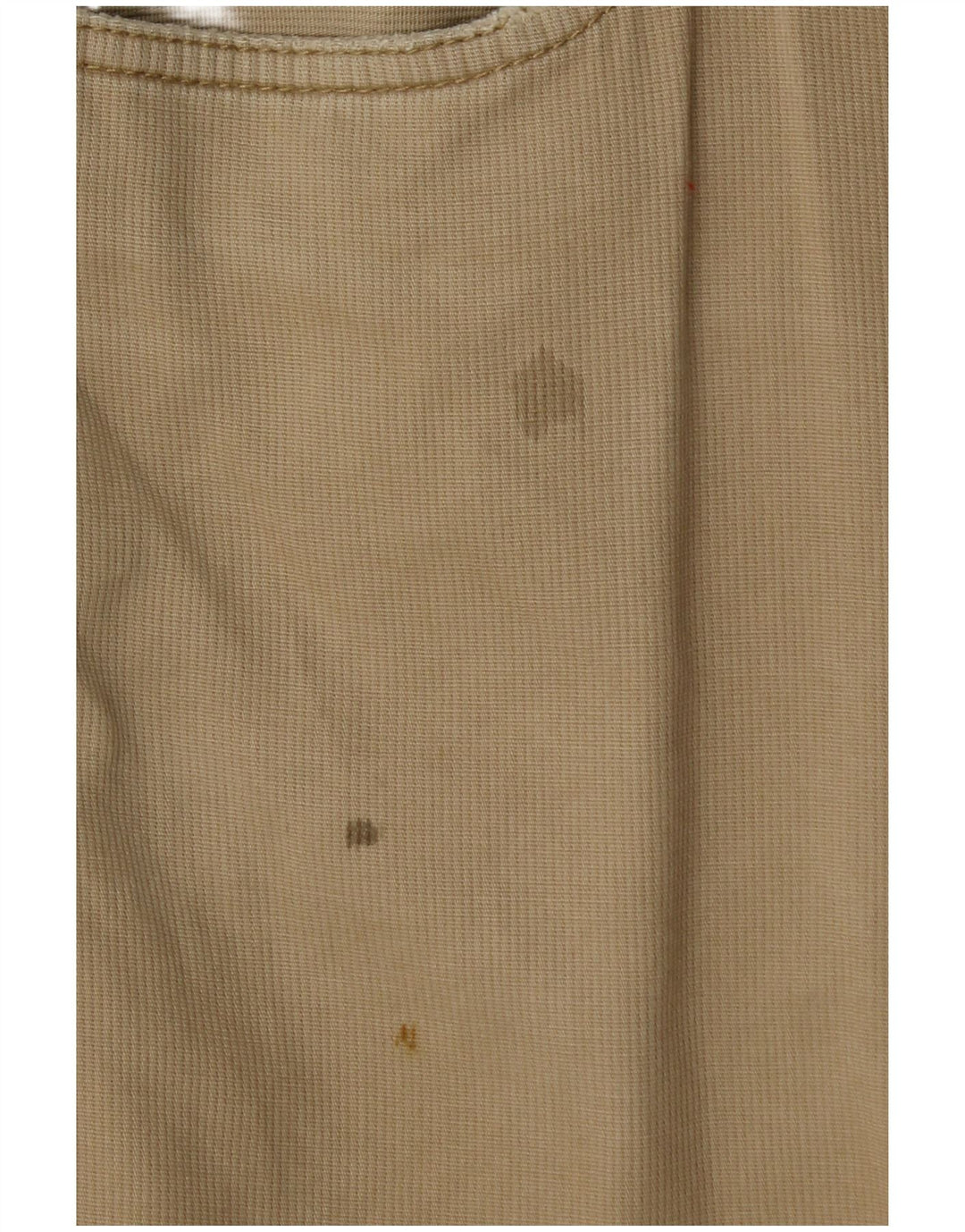 TOMMY HILFIGER Mens Straight Casual Trousers W32 L32 Beige Cotton