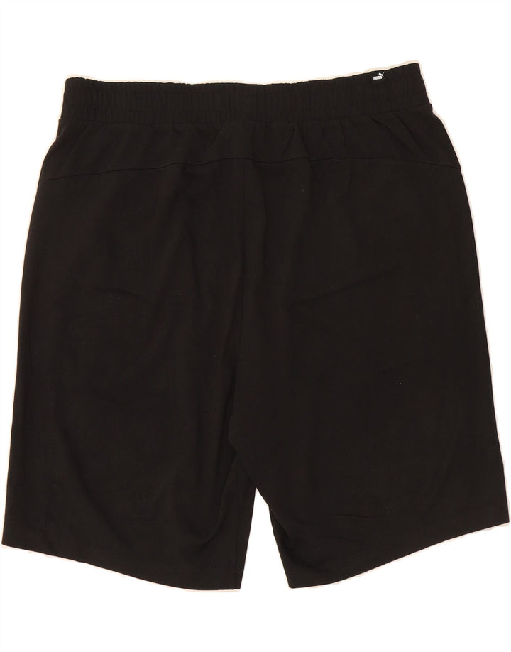 PUMA Mens Sport Shorts XL Black Vintage Puma and Second-Hand Puma from Messina Hembry 