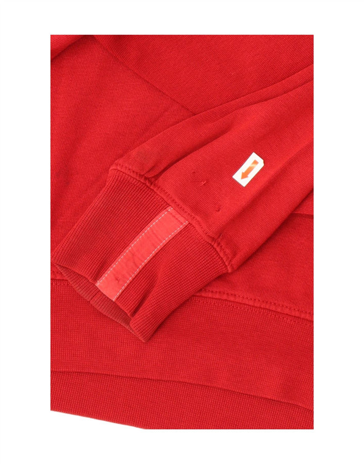 CHAMPION Womens Graphic Sweatshirt Jumper UK 16 Large Red Vintage Champion and Second-Hand Champion from Messina Hembry 
