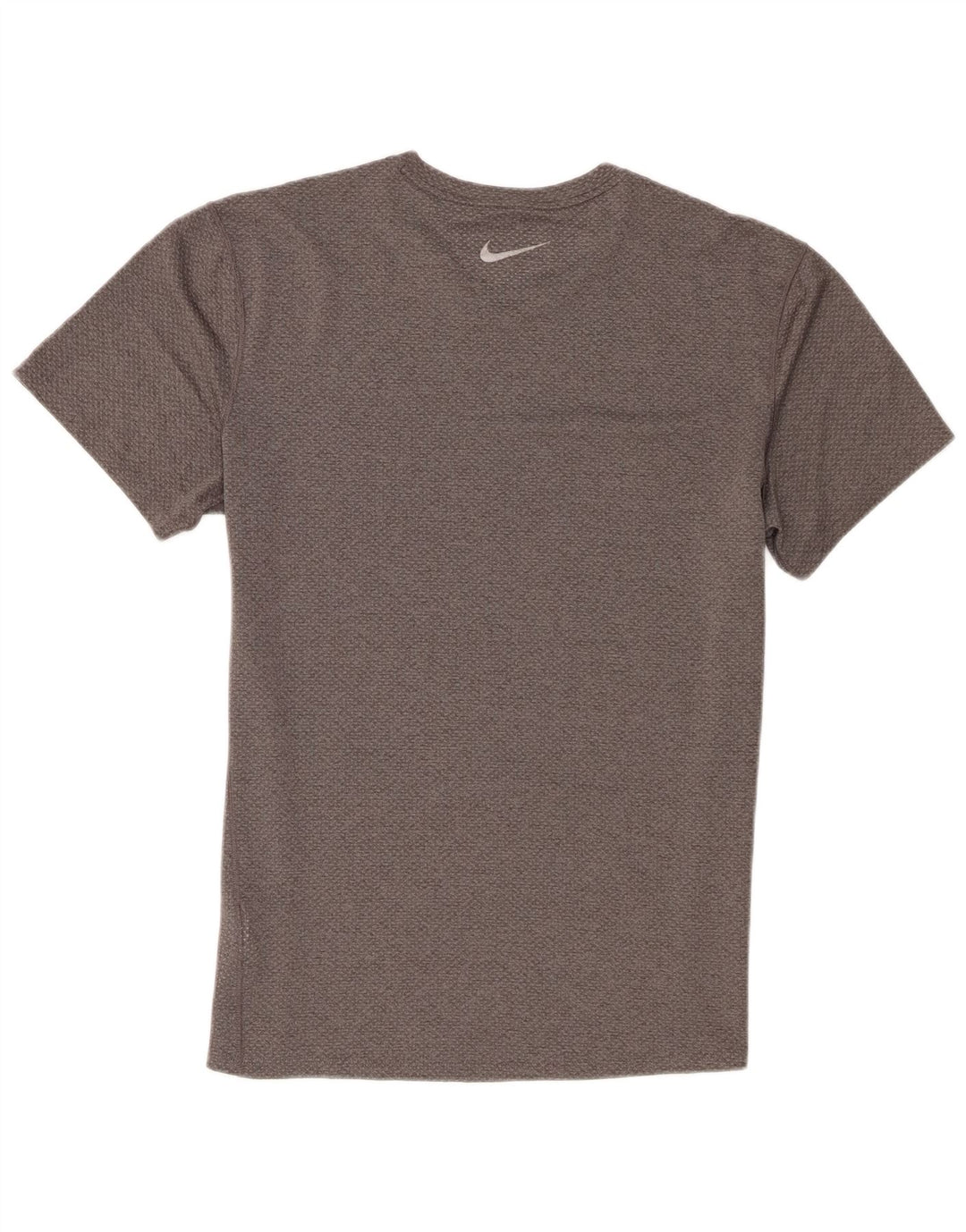 Nike Mens Dri Fit T-Shirt Top Large Grey Polyester