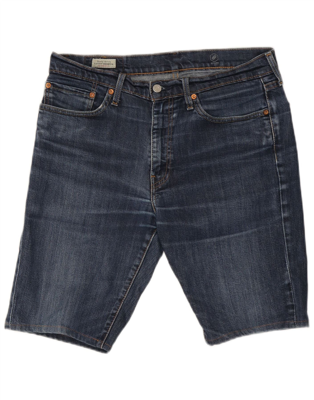 Levi's Mens 511 Denim Shorts W32 Medium  Navy Blue
