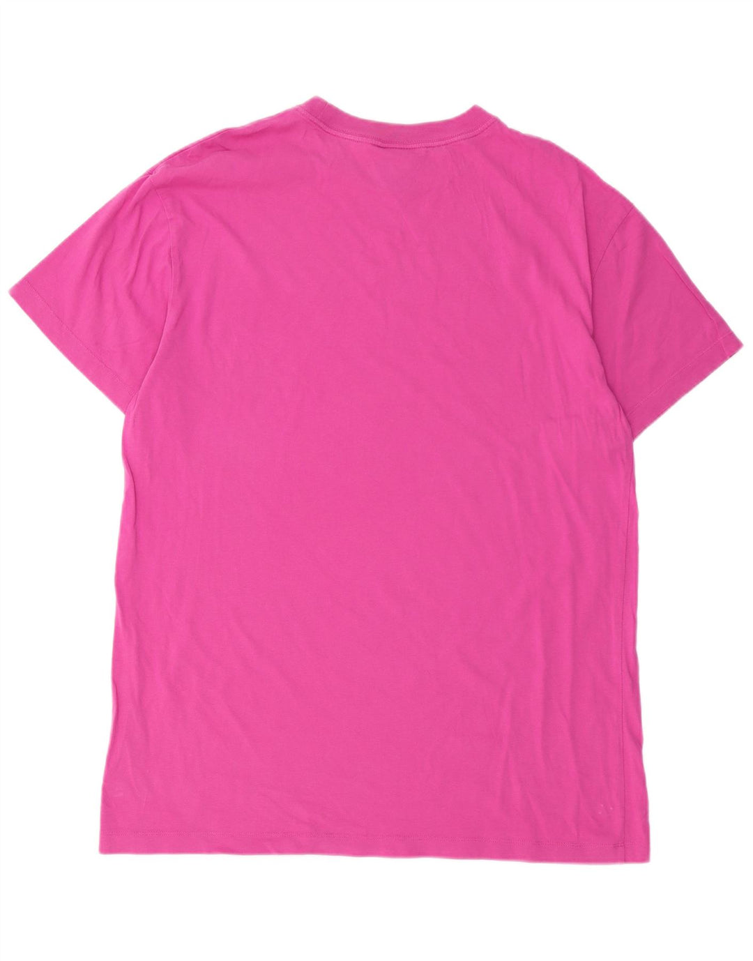 NIKE Mens T-Shirt Top Large Pink Cotton
