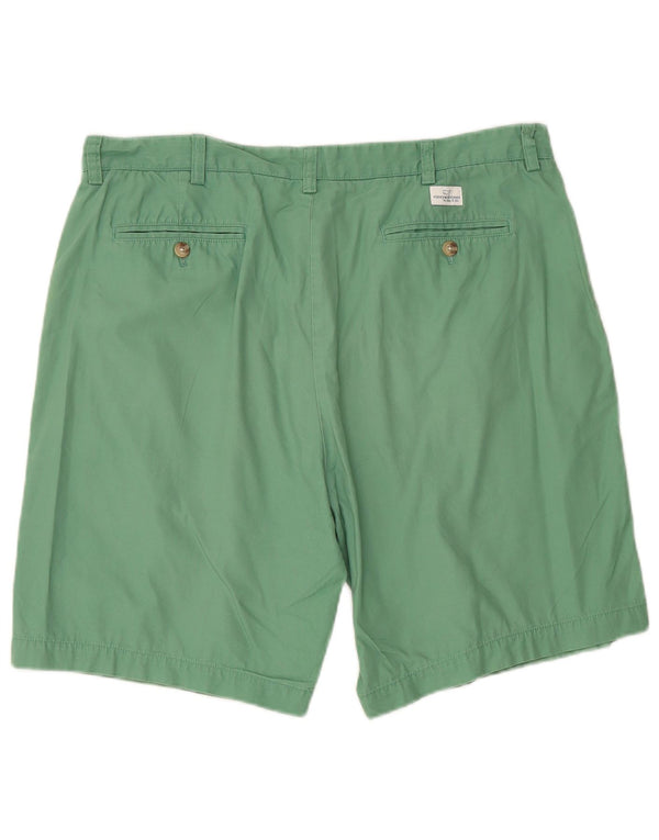 VINEYARD VINES Mens Chino Shorts W38 XL Green Cotton