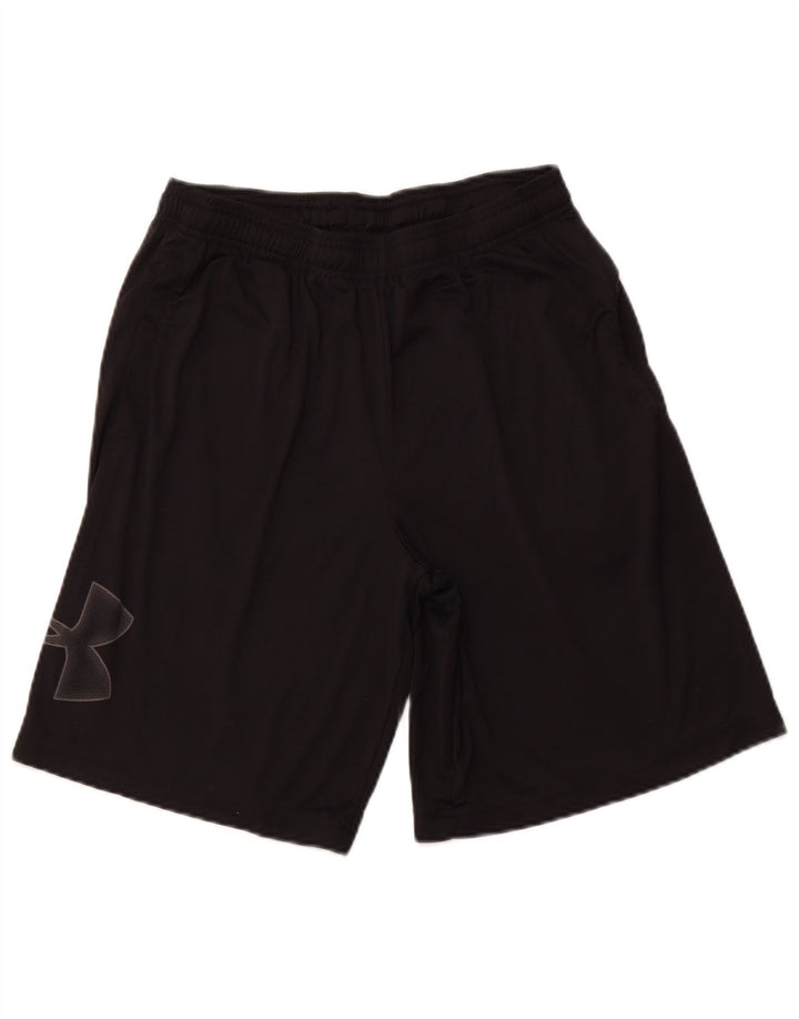 UNDER ARMOUR Mens Graphic Sport Shorts Large  Black