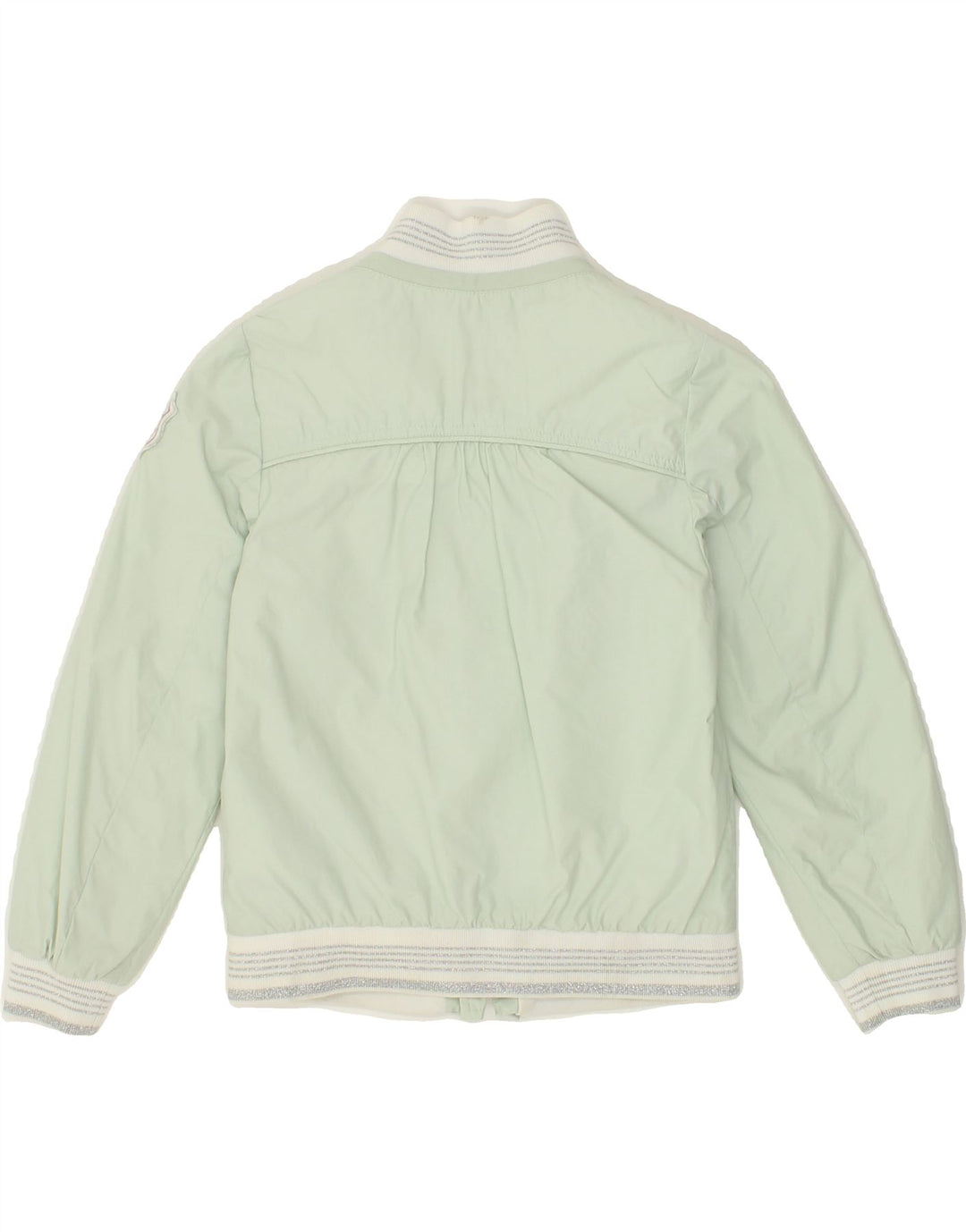 GEOX Girls Bomber Jacket 5-6 Years Green Polyamide Vintage Geox and Second-Hand Geox from Messina Hembry 