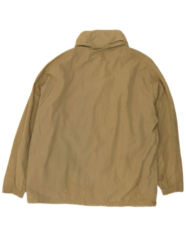 Diadora Mens Rain Jacket UK 38 Medium Khaki Polyamide