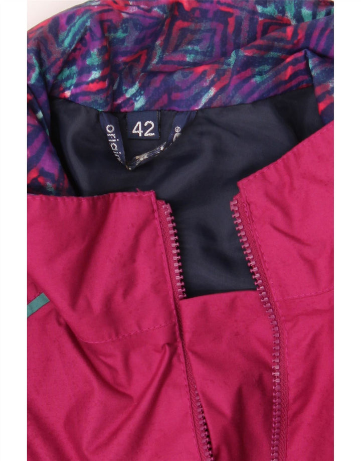 RUKKA Womens Windbreaker Jacket EU 42 Large Pink Polyester Vintage Rukka and Second-Hand Rukka from Messina Hembry 