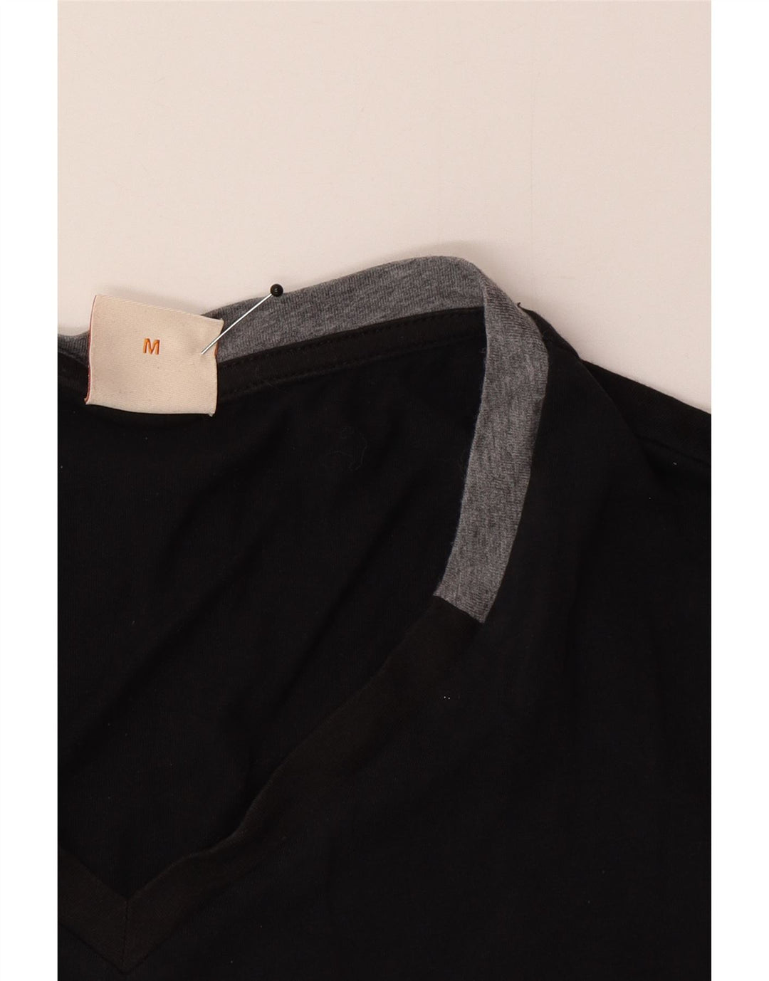 Hugo Boss Mens T-Shirt Top Medium Black
